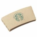 Starbucks Coffee Co Starbucks, Cup Sleeves, For 12/16/20 Oz Hot Cups, Kraft, 1380PK 11020575
